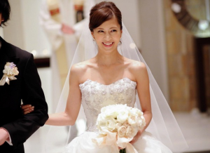 安田美沙子　結婚式　画像