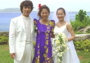 野口五郎　三井ゆり　結婚式　画像