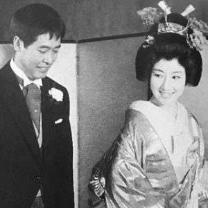 山本富士子　結婚式